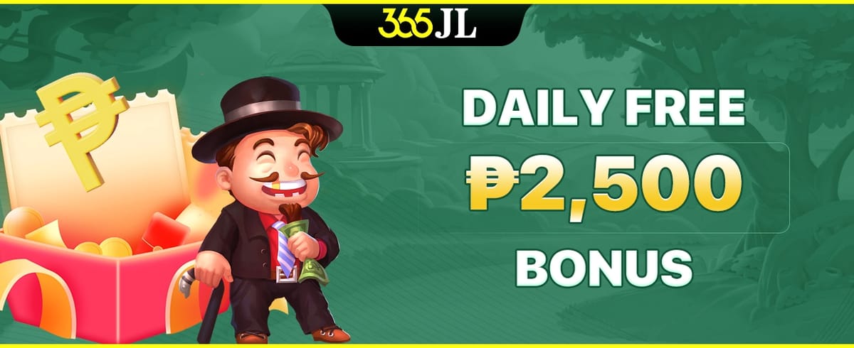 Daily Free ₱2,500 Bonus Draw